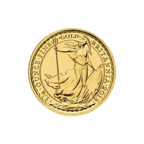 1/4 oz 2013 Britannia Gold Coin | The Royal Mint