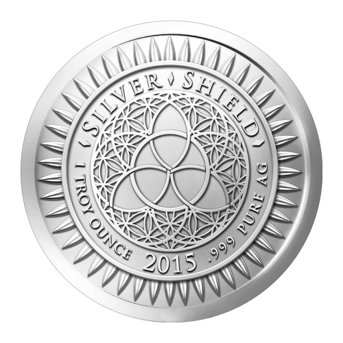 1 oz 2015 Freedom Girl Silver Round | Silver Shield