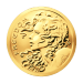 1 oz 2015 Freedom Girl Gold Round | Silver Shield