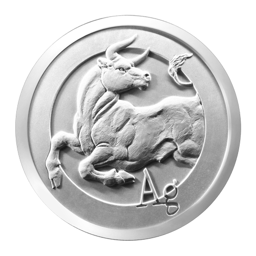 1 oz 2015 Silver Bull Silver Round | Silver Shield