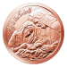 1 oz 2015 Joy to the World Copper Round | Silver Shield