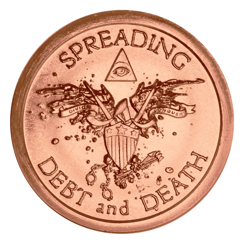 1 oz 2014 Warbird Copper Round | Silver Shield