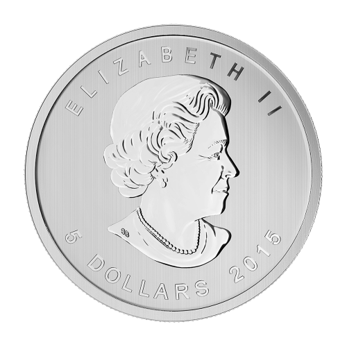 1 oz 2015 Birds of Prey: Red-Tailed Hawk Silver Coin | Royal Canadian Mint