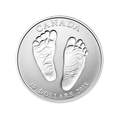1/2 oz 2015 Welcome to the World Silver Reverse Proof Coin