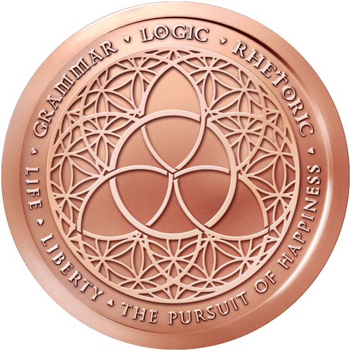5 oz 2015 Trivium Copper Round | Silver Shield