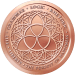 5 oz 2015 Trivium Copper Round | Silver Shield
