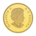 1 oz 2015 Singing Moon Mask Coloured Gold Coin