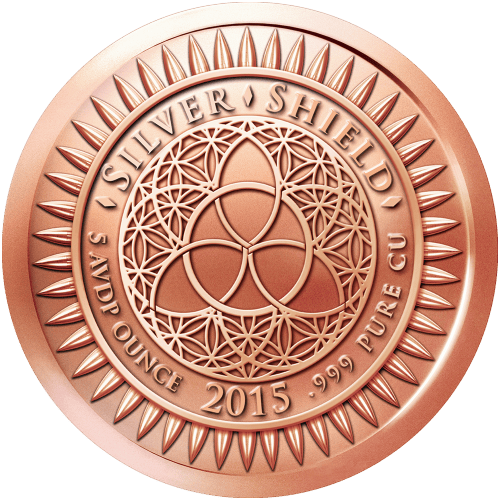 5 oz 2015 Crucifixion Copper Round