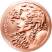5 oz 2015 Freedom Girl Copper Round