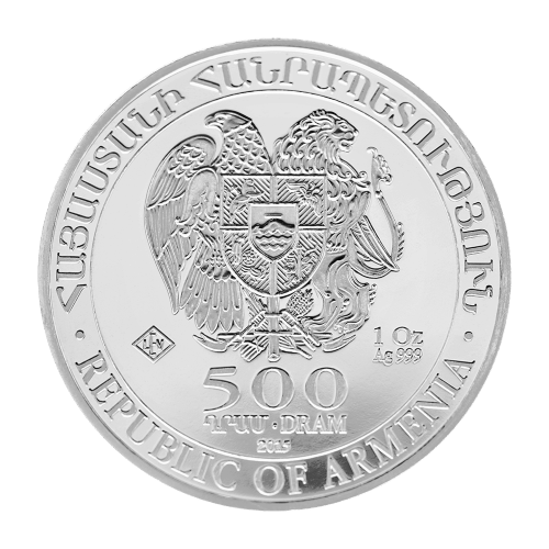 1 oz 2015 Armenian Noah's Ark Silver Coin | Geiger Edelmetalle