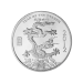 Ronde 1/2 once d'argent Année du Dragon 2012