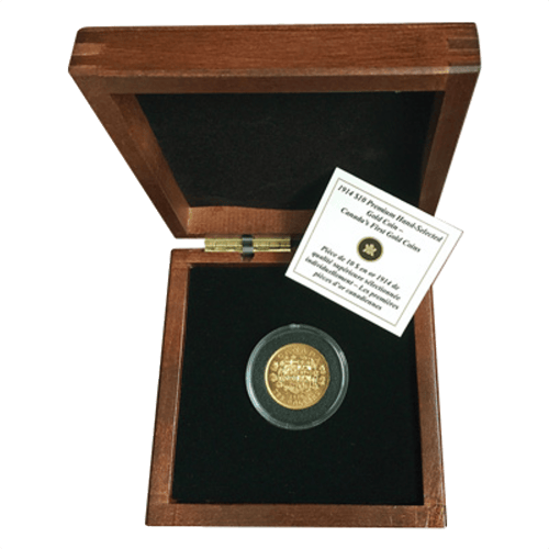 1914 $10 Premium Hand Select Canada Reserve Gold Coin