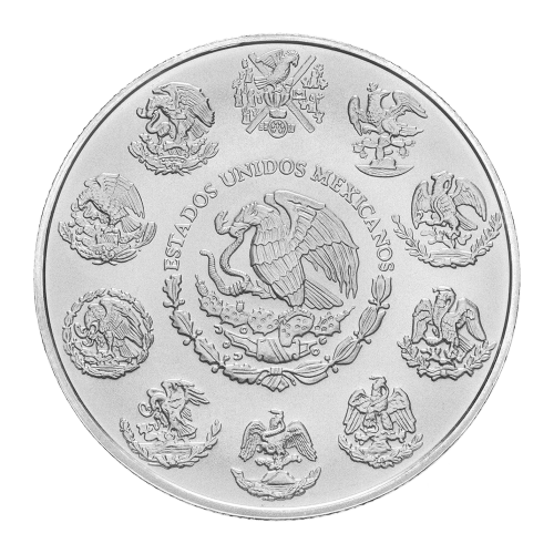 Pièce 1 once d'argent Libertad mexicaine 2015