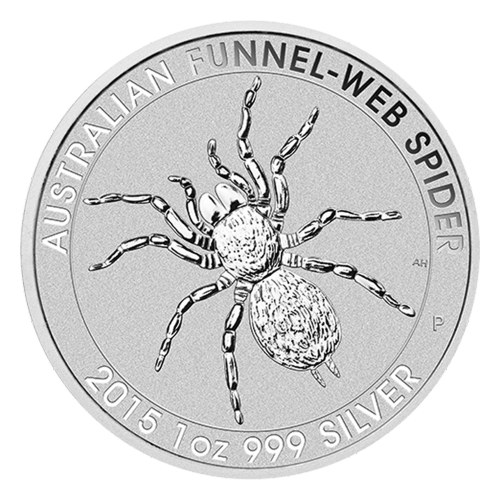 1 oz 2015 Australian Funnel-Web Spider Silver Coin | Perth Mint