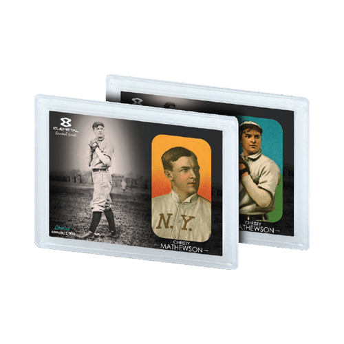 1 oz Christy Mathewson T-206 Baseball Greats Series Silver Bar | Elemetal Mint