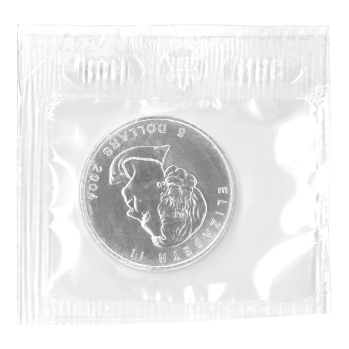 1 oz 2004 Canadian Maple Leaf Flex Sealed Silver Coin | Royal Canadian Mint