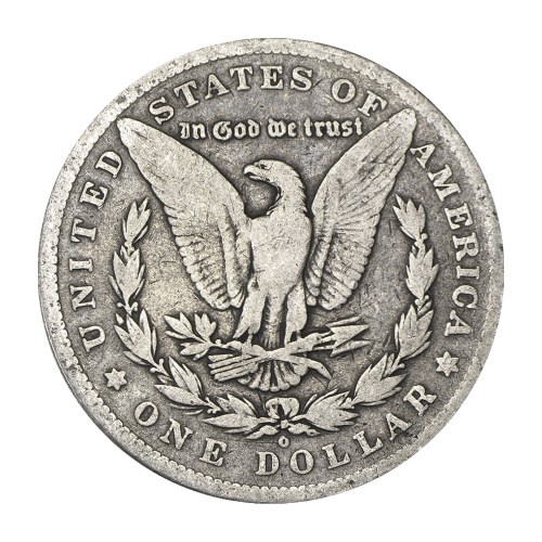 Pièce en argent Dollar Morgan de circulation moyenne 1878-1904 | Monnaie des États-Unis