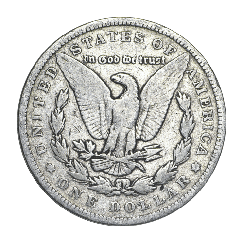 Pièce d'argent VG Morgan Dollar d'argent 1878-1904 | Monnaie des États-Unis