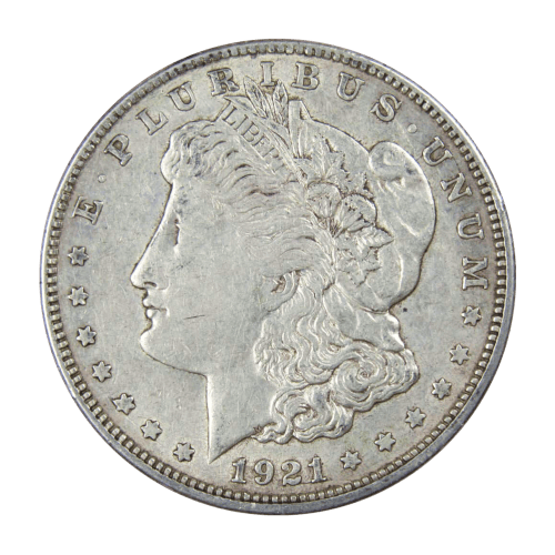 1921 Morgan Silver Dollar VF Silver Coin | United States Mint