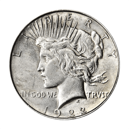 Random Year Peace Silver Dollar VG+ Silver Coin | United States Mint