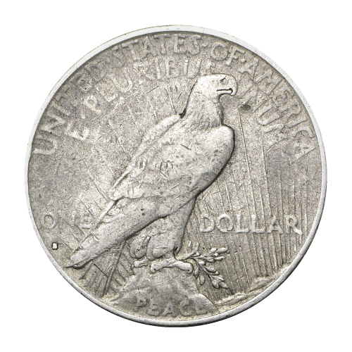 Random Year Peace Silver Dollar VF Silver Coin | United States Mint