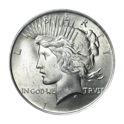 Random Year Peace Silver Dollar BU Silver Coin | United States Mint