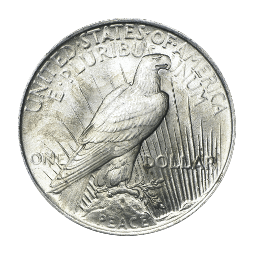 Random Year Peace Silver Dollar BU Silver Coin | United States Mint