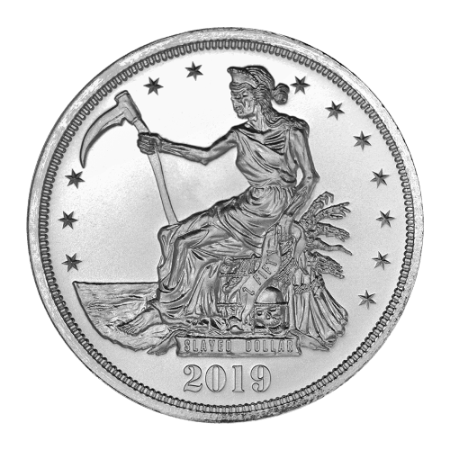 Buy 1 oz Zombucks™ Slayed Dollar Silver Rounds | Silver Gold Bull US