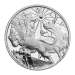 1 oz 2015 Modern Ancients Lion and Bull Silver Round