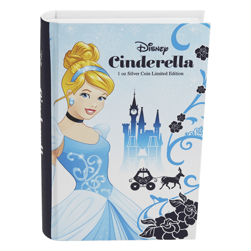 1 oz 2015 Disney Princess Cinderella Silver Coin | New Zealand Mint