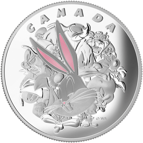 Pièce 1 kilo d'argent épreuve numismatique Looney Tunes™ : Personnages 2015 | Monnaie royale canadienne