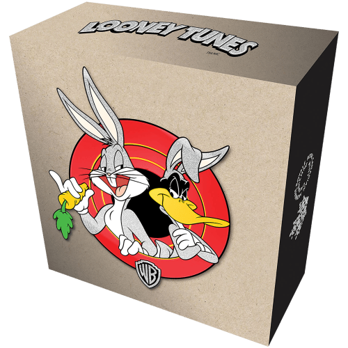 Pièce 1 kilo d'argent épreuve numismatique Looney Tunes™ : Personnages 2015 | Monnaie royale canadienne
