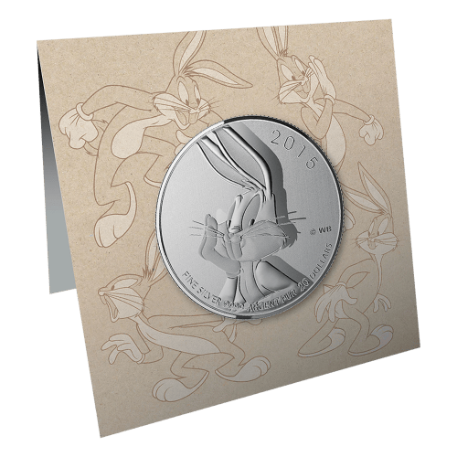 Pièce 1/4 once d'argent 20 $ pour 20 $ Looney Tunes™ Bugs Bunny