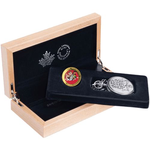 Montre de poche et pièce d'or 14 carats Bugs Bunny et ses amis de Looney Tunes™ 2015