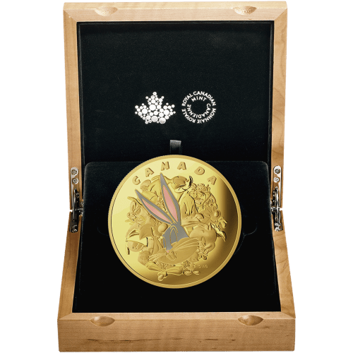1 kilo 2015 Looney Tunes™ Ensemble Cast Gold Coin | Royal Canadian Mint