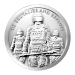 1 oz 2015 Slave Police Silver Round
