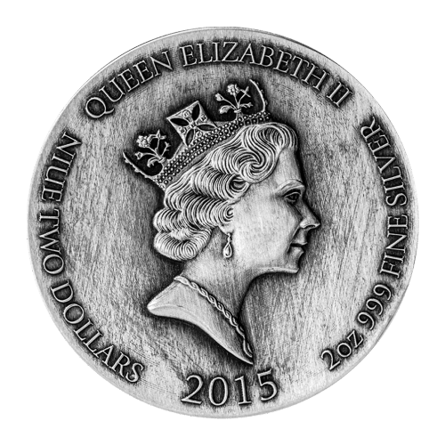 2 oz 2015 Biblical Series David and Goliath Silver Coin | Scottsdale Mint