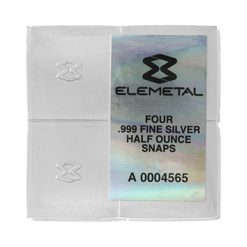 2 oz Snap Bullion Silver Bar | Elemetal Mint