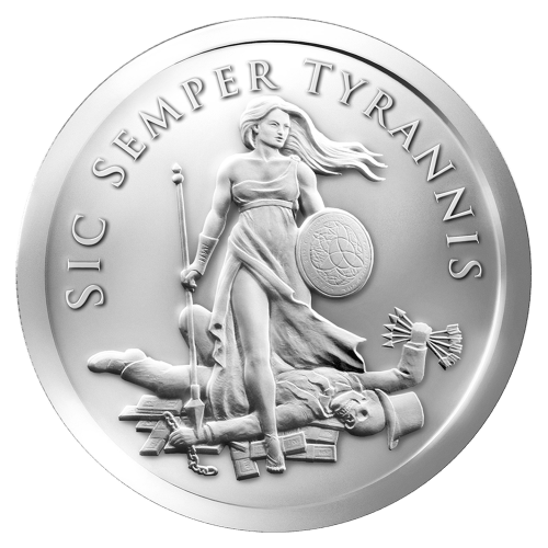 2 oz 2015 Sic Semper Tyrannis Silver Rounds | Silver Gold Bull US