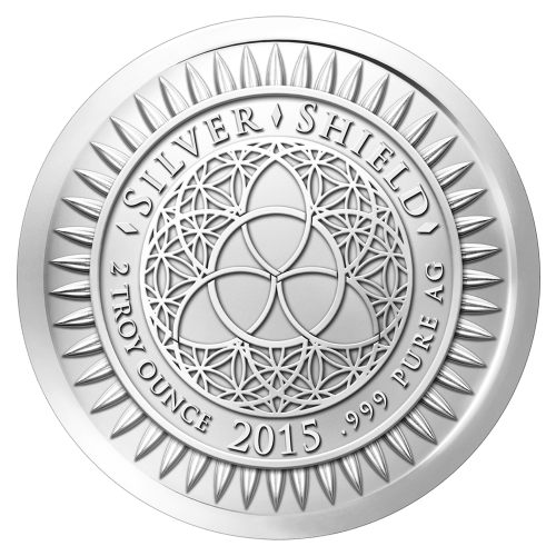 2 oz 2015 Argyraspides Silver Round