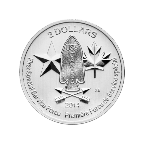 1/2 oz 2014 First Special Service Force Silver Coin | Royal Canadian Mint