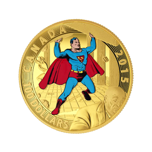 14 kt 2015 Superman™ Comic Book Covers | Superman #4 Gold Coin