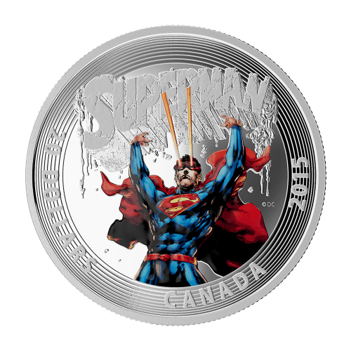 1 oz 2015 Iconic Superman™ Comic Book Covers | Superman™ #28 Silver Coin