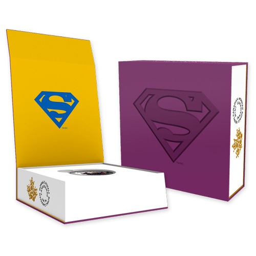 1 oz 2015 Iconic Superman™ Comic Book Covers | Superman™ #28 Silver Coin