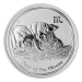 Pièce 1 once d'argent Lunaire Année de la Souris 2008 | Monnaie de Perth