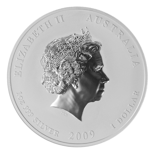 Pièce 1 once d'argent Lunaire Année du Taureau 2009 | Monnaie de Perth