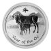 Pièce 1 once d'argent Lunaire Année du Taureau 2009 | Monnaie de Perth