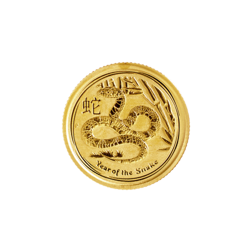 1/10 oz 2013 Lunar Year of the Snake Gold Coin | Perth Mint
