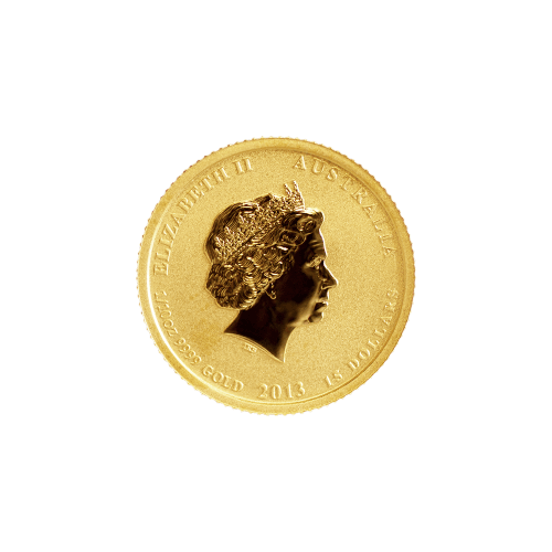 1/10 oz 2013 Lunar Year of the Snake Gold Coin | Perth Mint