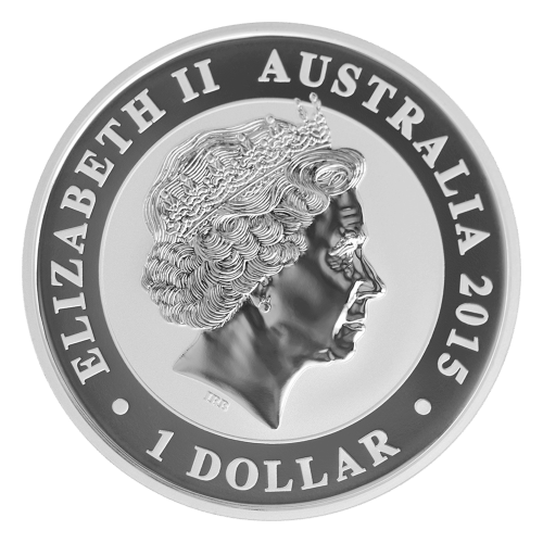 1 oz 2015 Australian Kookaburra Goat Privy Silver Coin | Perth Mint